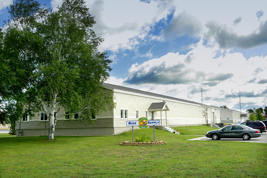 exterior picture of Building 1 - pre-engineered steel building