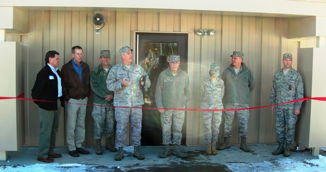 picture of ribbon cutting ceremony at the MRTS Facility