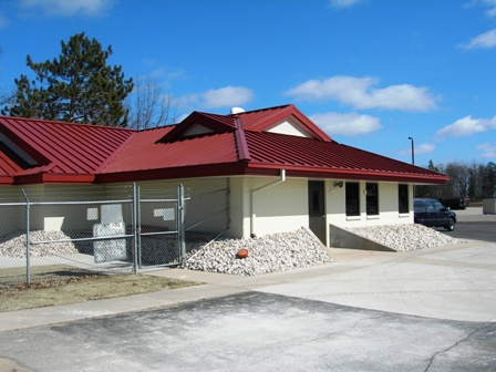 exterior photo of POL Operations Facility at Alpena CRTC