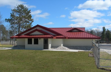 exterior photo of POL Operations Facility at Alpena CRTC