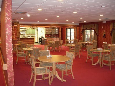 interior photo of community dining room at Freighter View Assisted Living Facility in Sault Ste. Marie, Michigan
